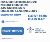 Child Inclusive Mediation  Awareness and Understanding training